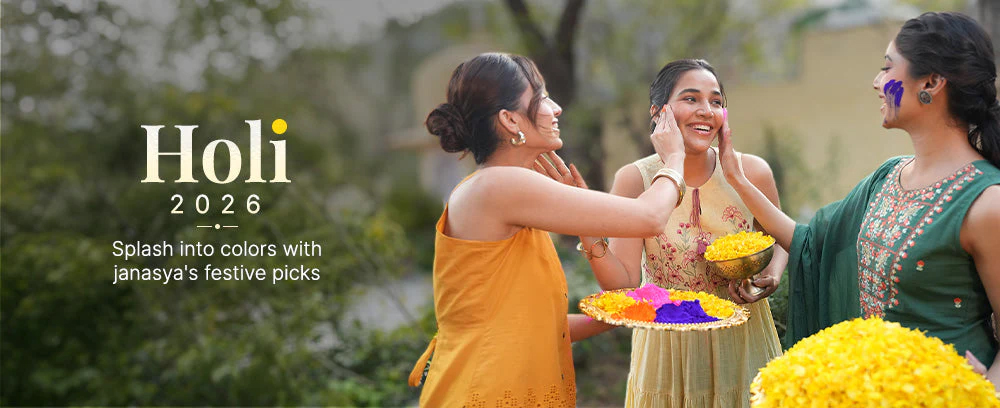 Holi 2026: Splash into Colors with Janasya's Festive Picks